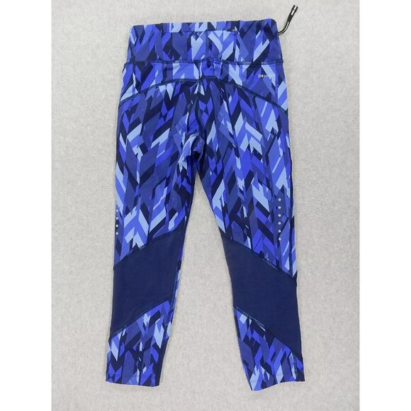 Nike Dri Fit SOUL CYCLE Compression Leggings Pants (Women's X-Small) Blue - Picture 5 of 5